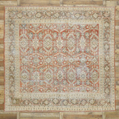 10 x 10 Antique Persian Mahal Rug 52617