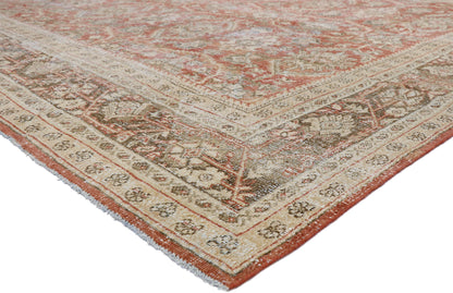 10 x 10 Antique Persian Mahal Rug 52617