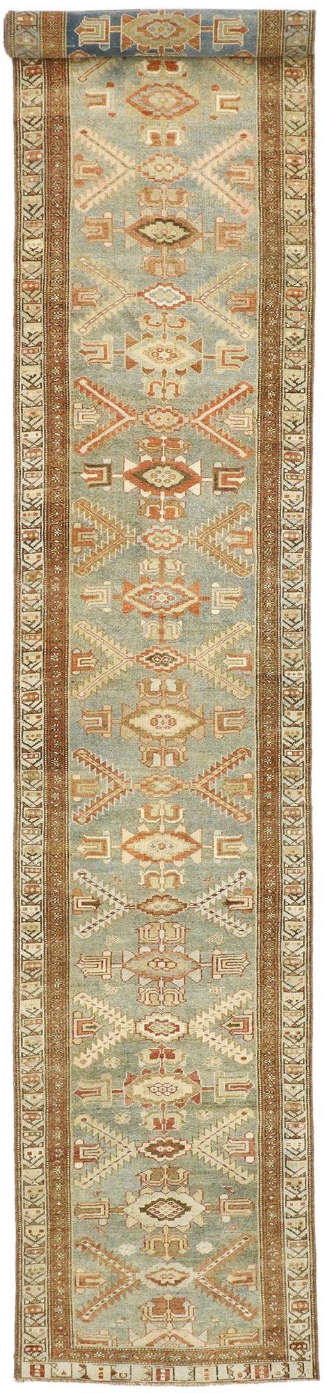 3 x 16 Antique Persian Malayer Runner 52619