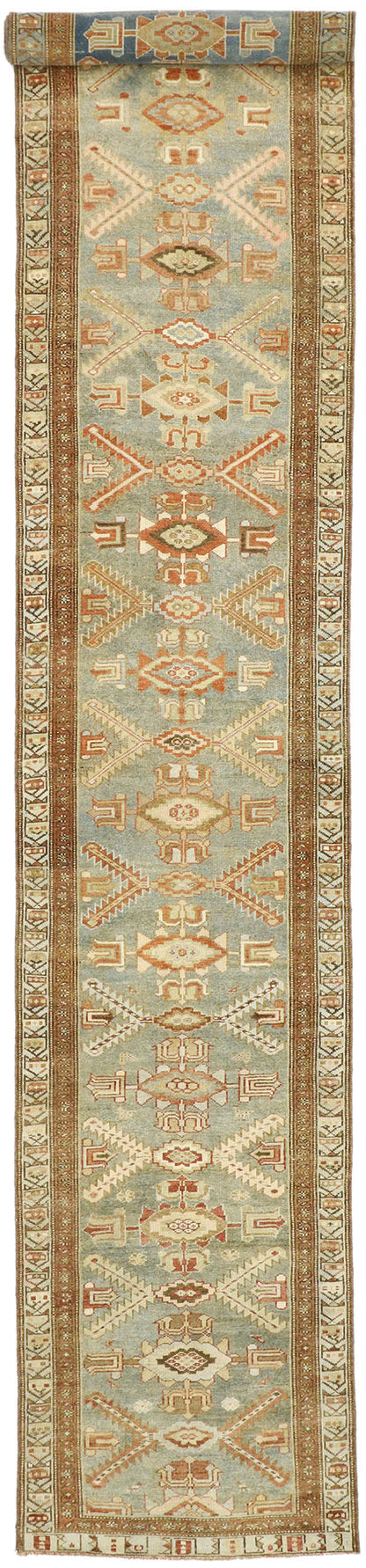 3 x 16 Antique Persian Malayer Runner 52619