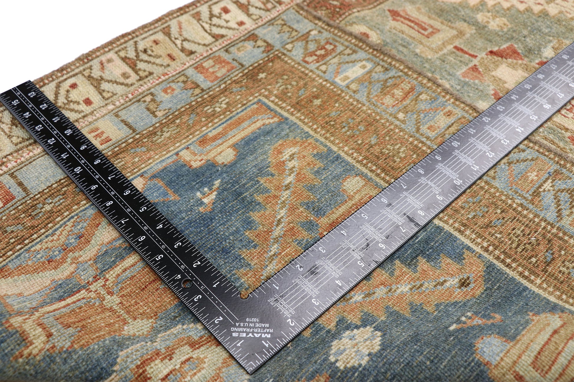 3 x 16 Antique Persian Malayer Runner 52619