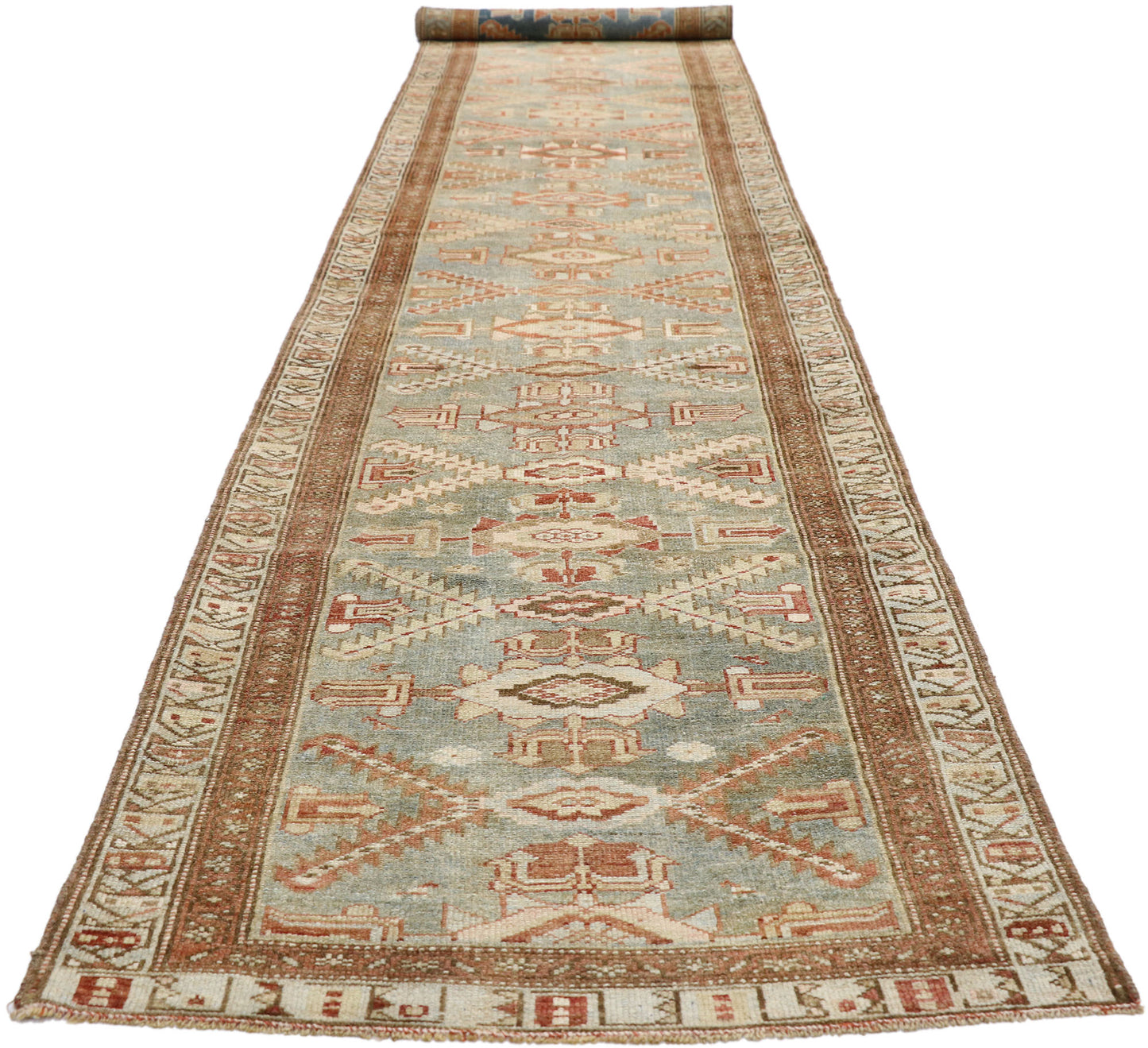 3 x 16 Antique Persian Malayer Runner 52619