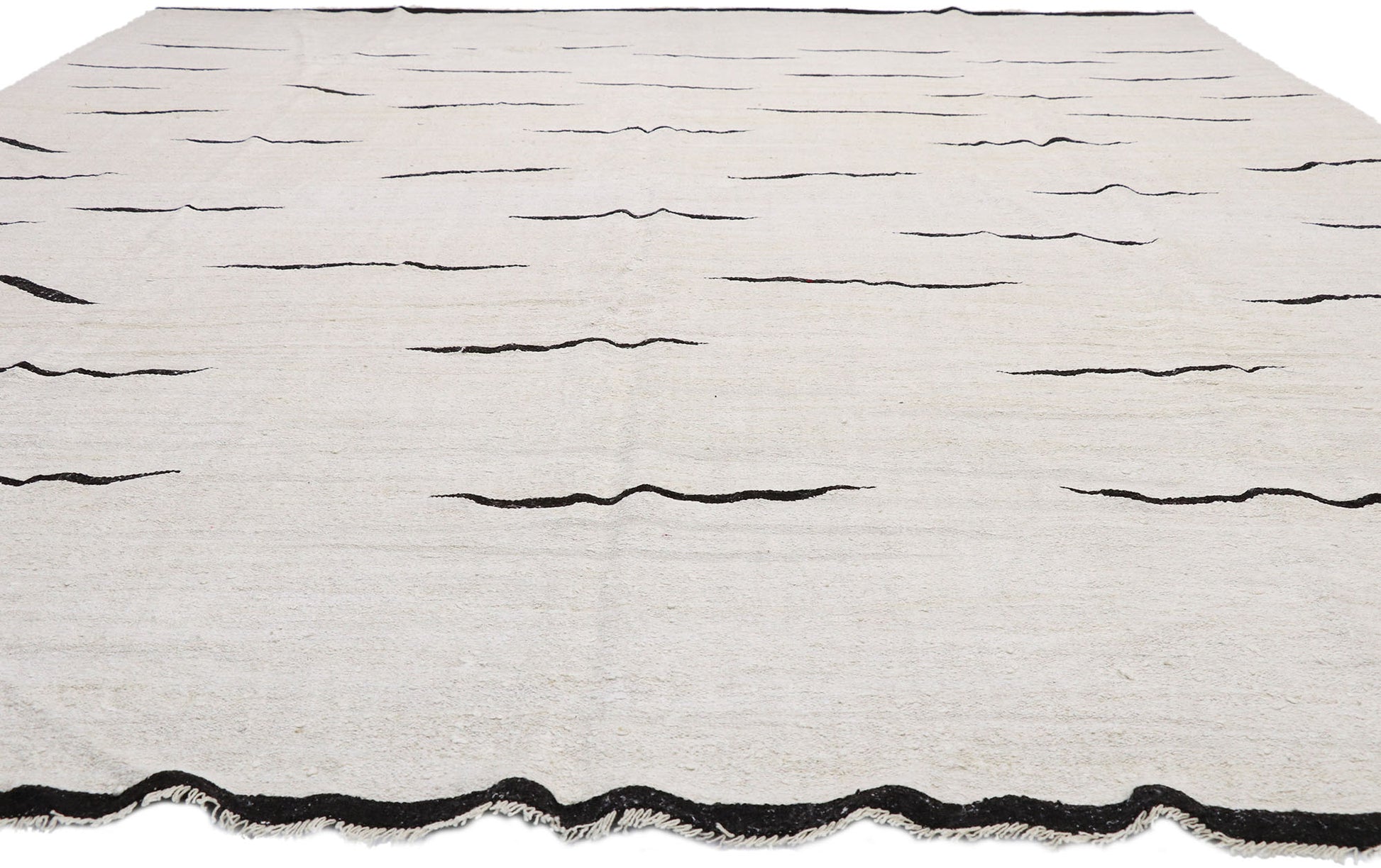 11 x 14 Vintage Kilim Rug 52622