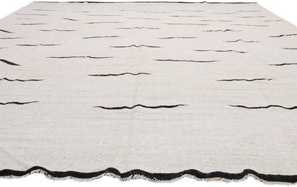 11 x 14 Vintage Kilim Rug 52622