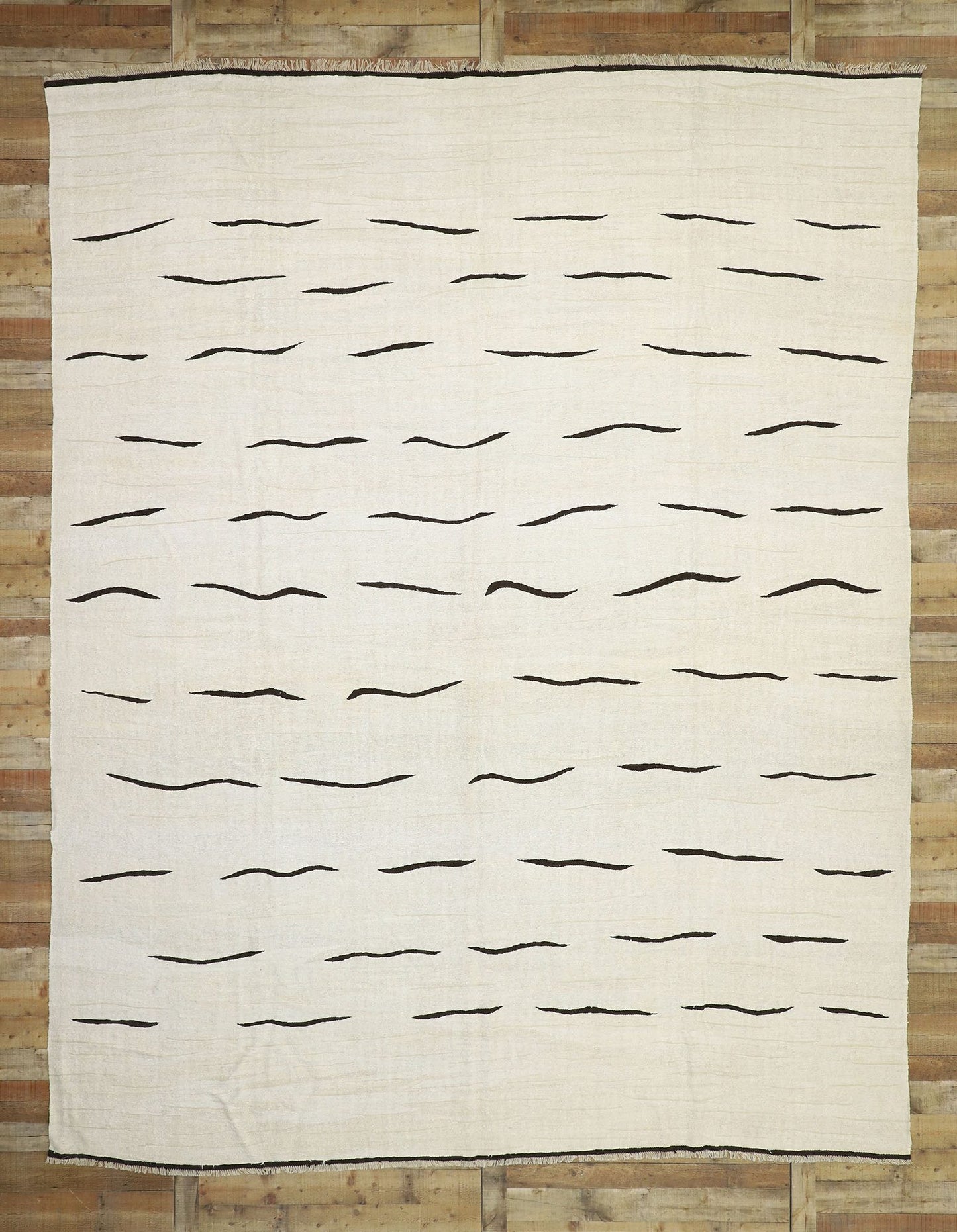 11 x 14 Vintage Kilim Rug 52625