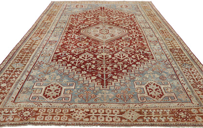 5 x 9 Antique Persian Shiraz Rug 52626