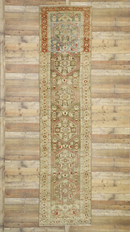 3 x 13 Antique Persian Malayer Runner 52627