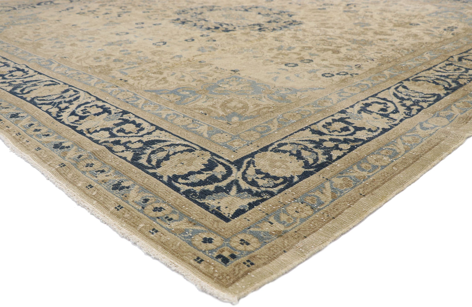 8 x 8 Antique Persian Malayer Rug 52629