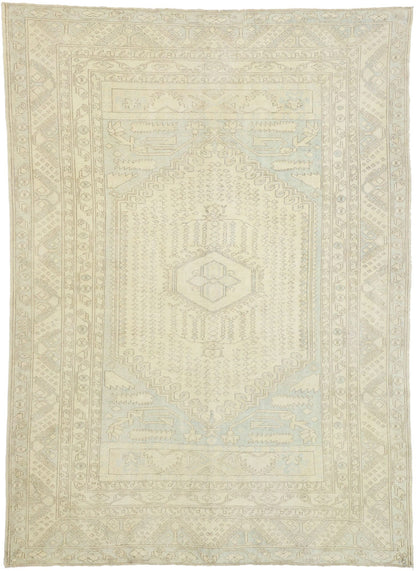 7 x 9 Vintage Oushak Rug 52630