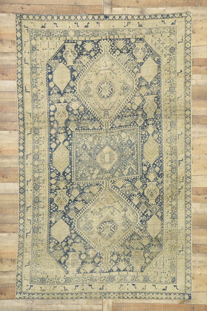 6 x 10 Antique Persian Shiraz Rug 52631