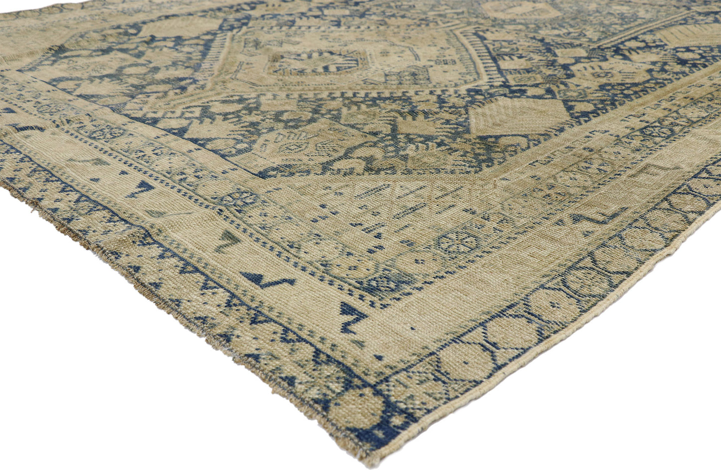 6 x 10 Antique Persian Shiraz Rug 52631