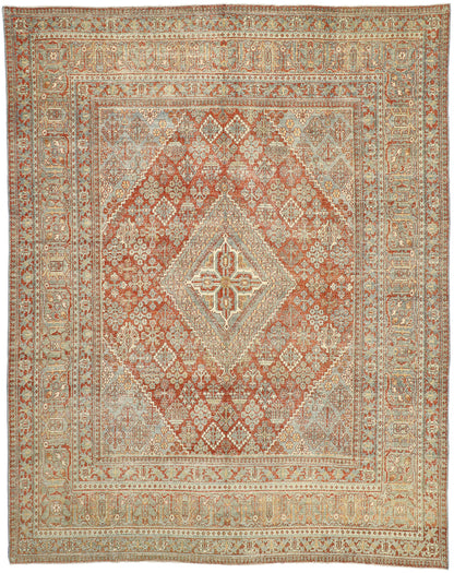 11 x 13 Antique Persian Joshegan Rug 52632