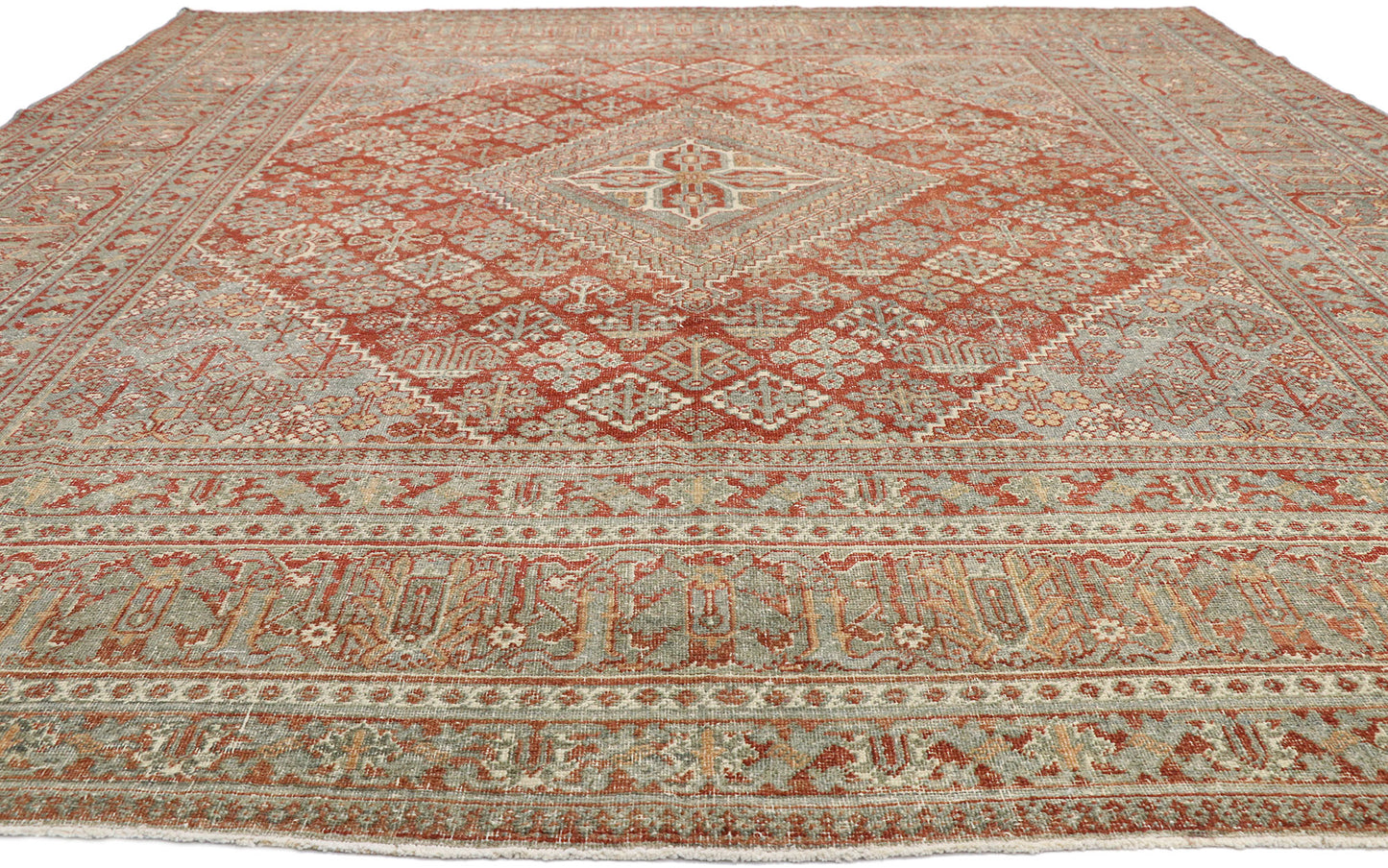 11 x 13 Antique Persian Joshegan Rug 52632
