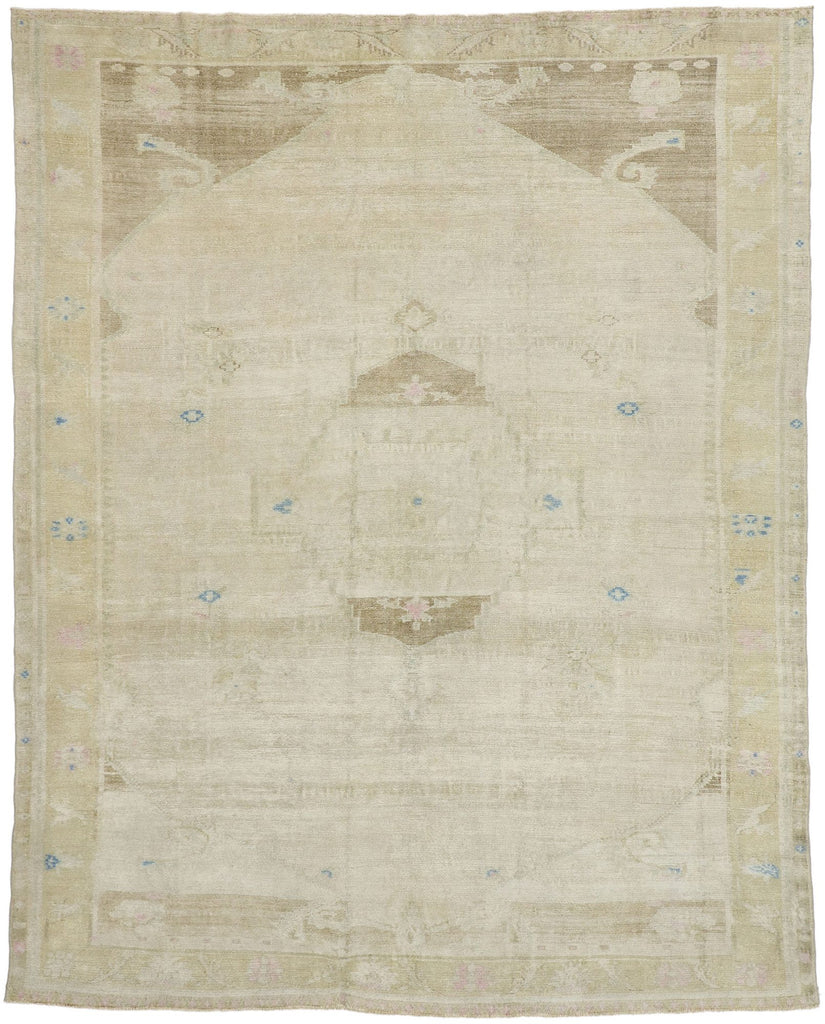10 x 12 Vintage Oushak Rug 52633