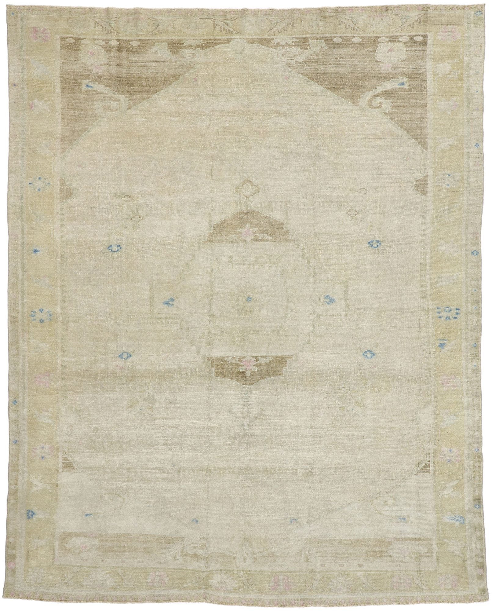 10 x 12 Vintage Oushak Rug 52633