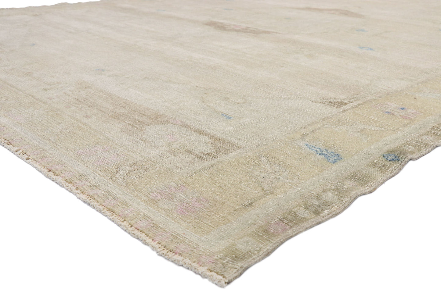 10 x 12 Vintage Oushak Rug 52633