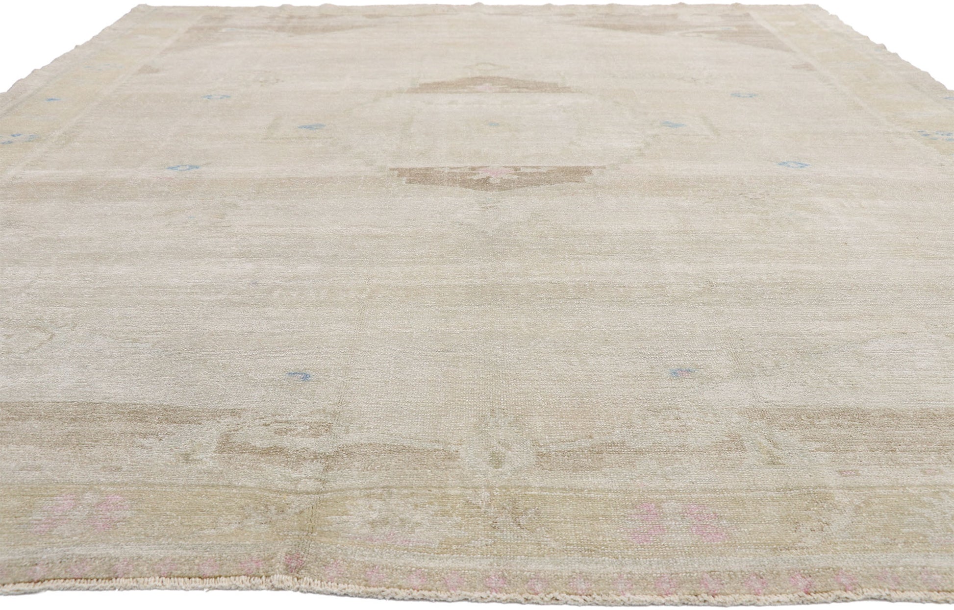 10 x 12 Vintage Oushak Rug 52633