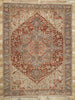 10 x 13 Antique Persian Heriz Rug 52635