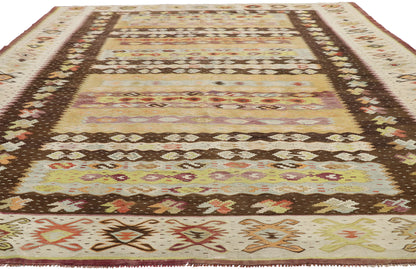 8 x 9 Vintage Turkish Kilim Rug 52638