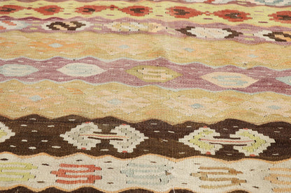 8 x 9 Vintage Turkish Kilim Rug 52638