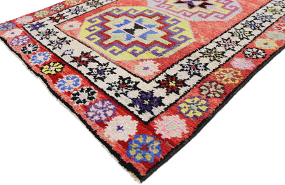 3 x 10 Vintage Turkish Oushak Rug 52639