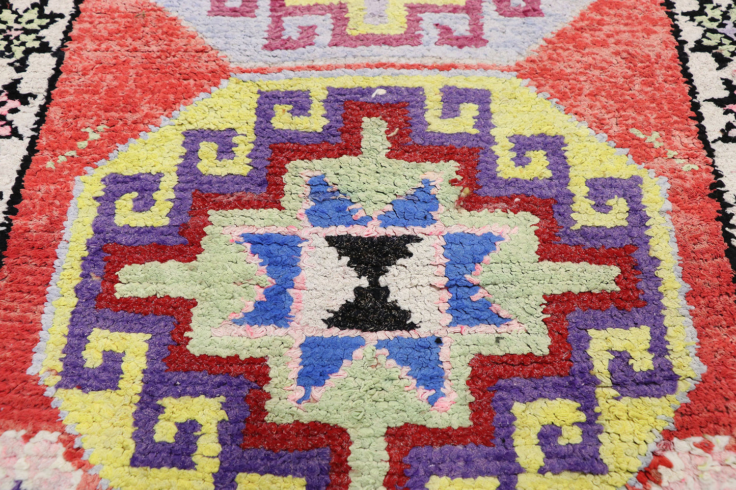 3 x 10 Vintage Turkish Oushak Rug 52639