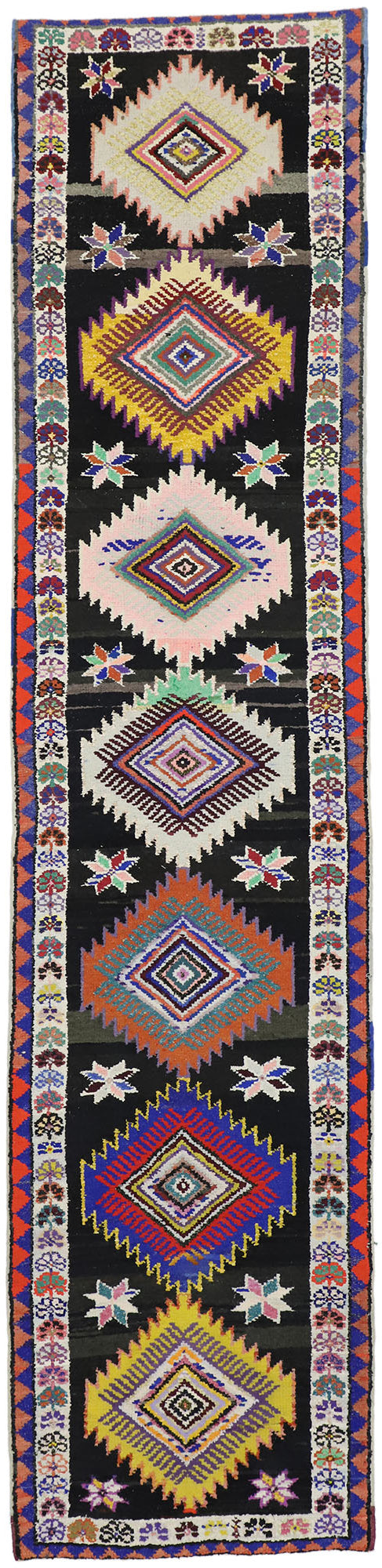 3 x 12 Vintage Oushak Runner 52640