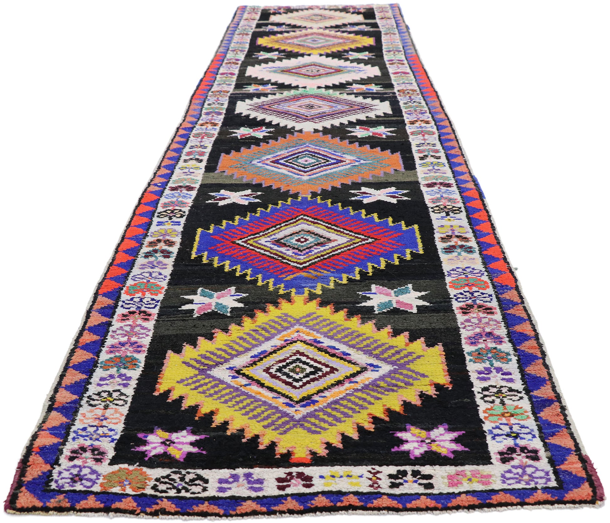 3 x 12 Vintage Oushak Runner 52640