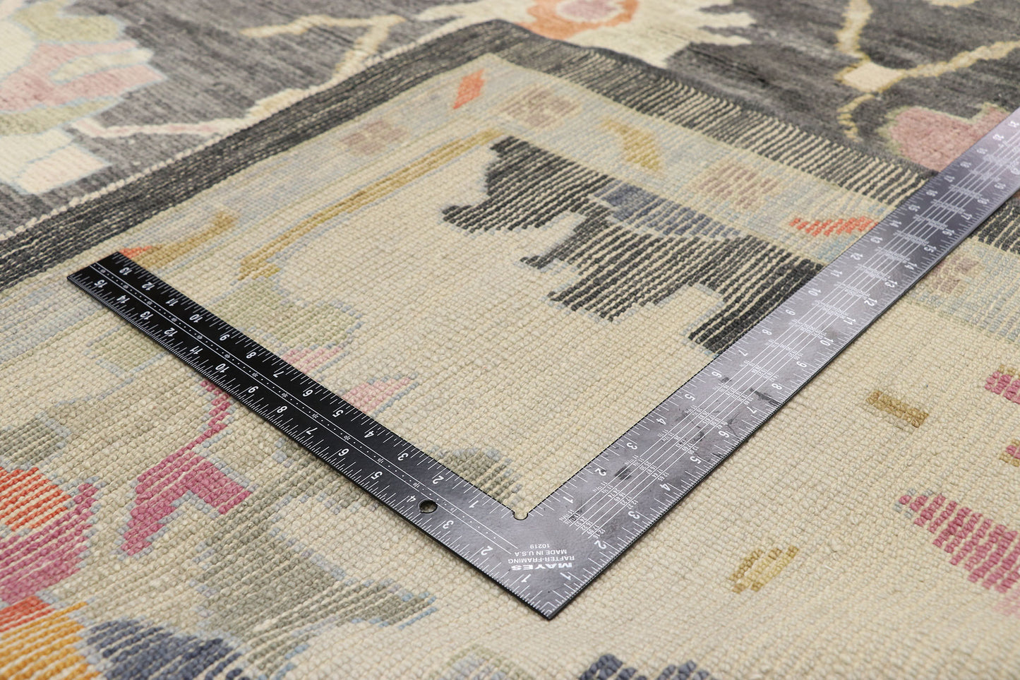 9 x 11 Contemporary Turkish Oushak Rug 52642