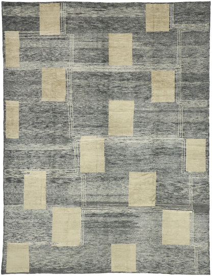 9 x 12 Contemporary Turkish Oushak Rug 52644