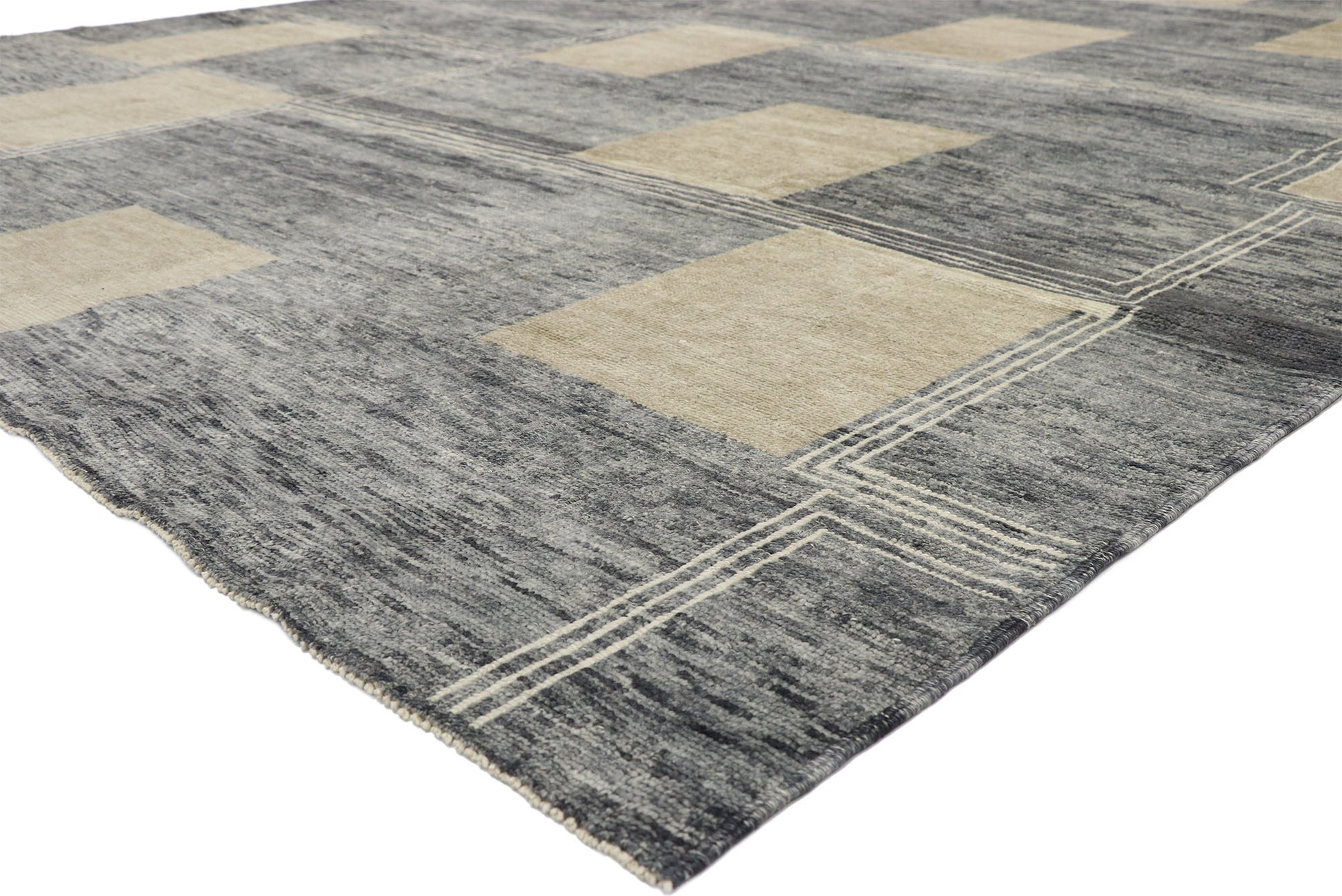 9 x 12 Contemporary Turkish Oushak Rug 52644