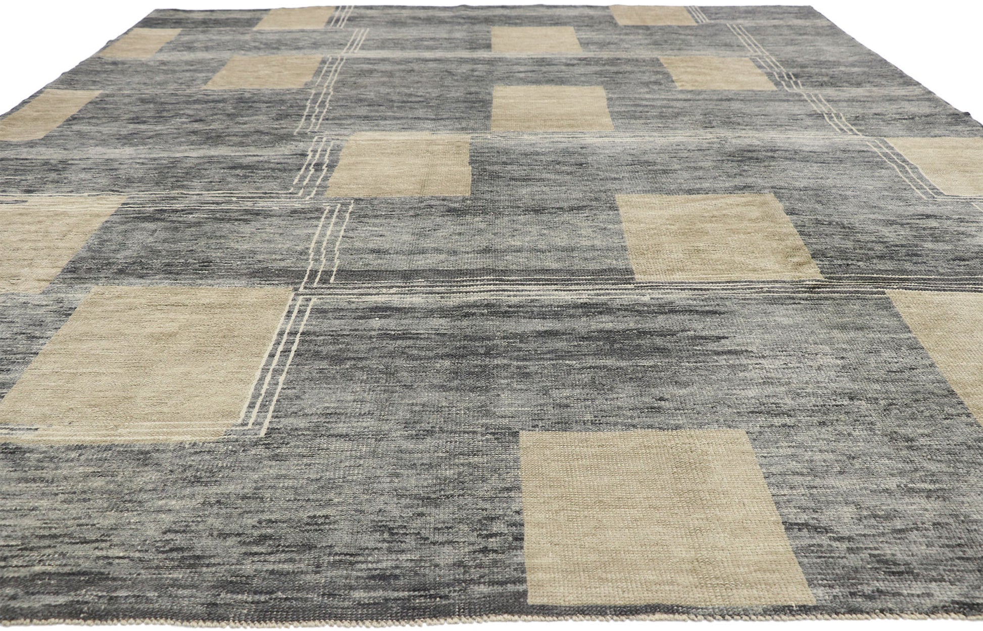 9 x 12 Contemporary Turkish Oushak Rug 52644
