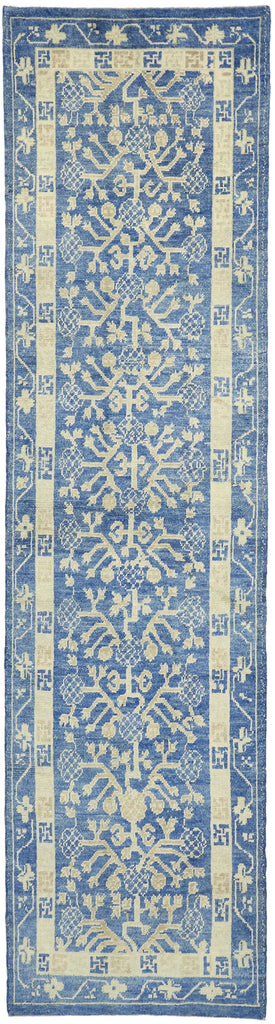 3 x 13 New Oushak Khotan Runner 52645