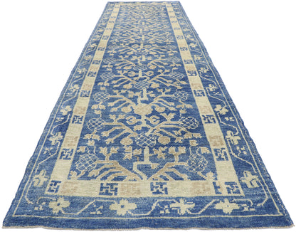 3 x 13 New Oushak Khotan Runner 52645