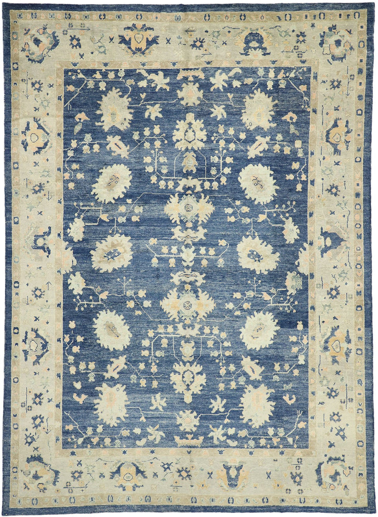 10 x 14 Contemporary Oushak Rug 52647