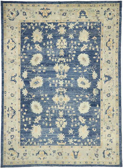 10 x 14 Contemporary Oushak Rug 52647