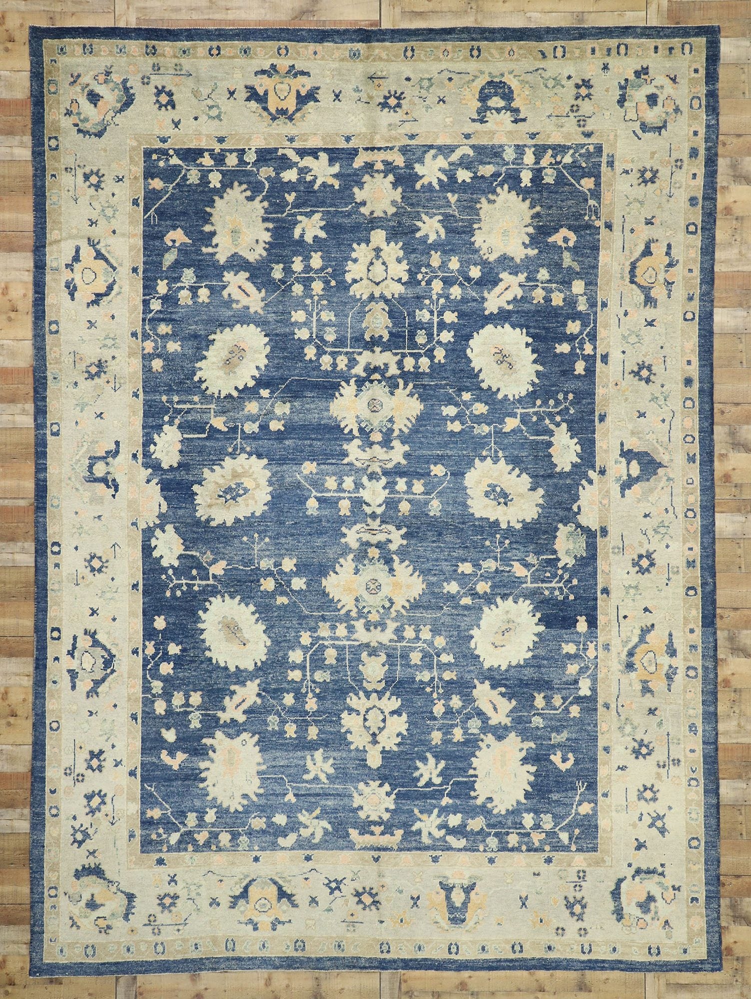 10 x 14 Contemporary Oushak Rug 52647