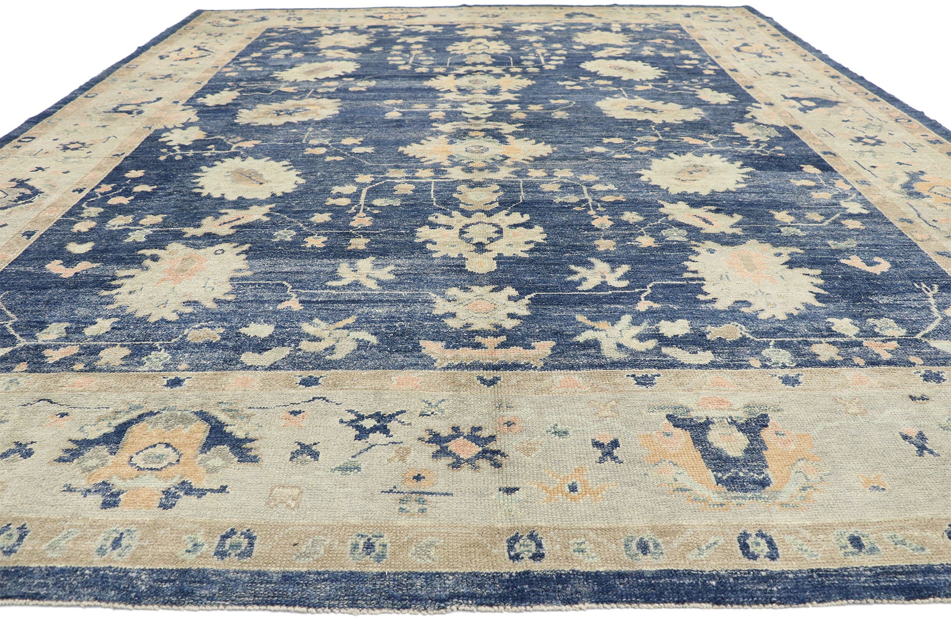 10 x 14 Contemporary Oushak Rug 52647