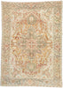 8 x 12 Antique Persian Heriz Rug 52667