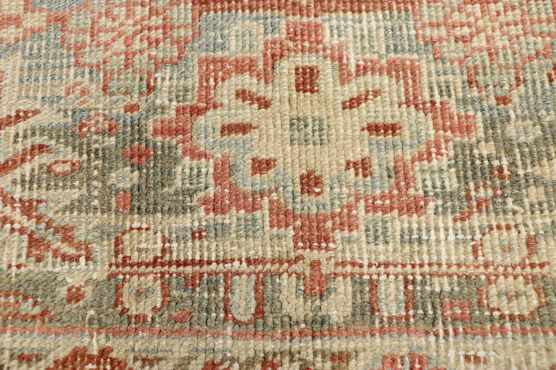 8 x 12 Antique Persian Heriz Rug 52668