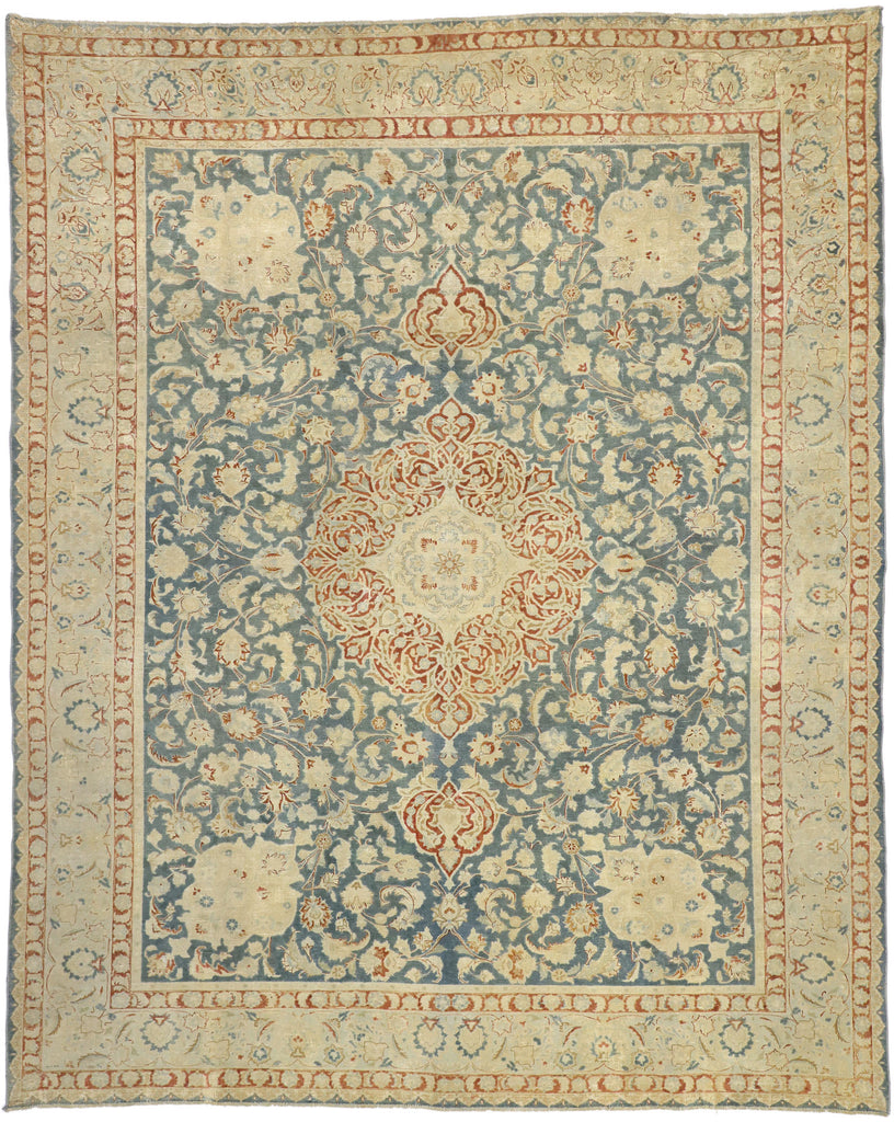 10 x 12 Antique Persian Heriz Rug 52669