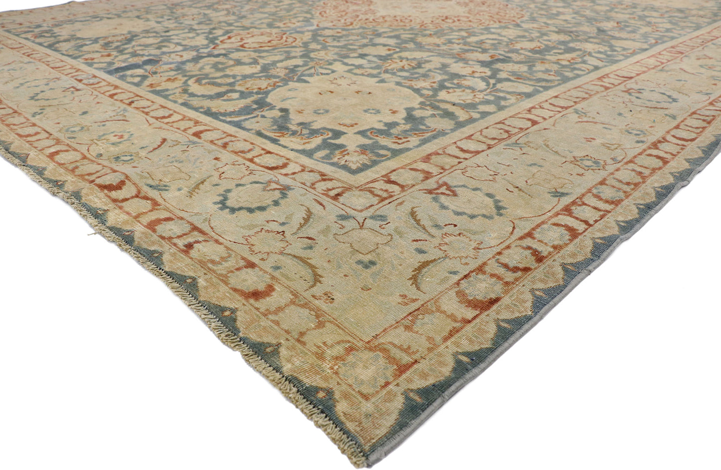 10 x 12 Antique Persian Heriz Rug 52669