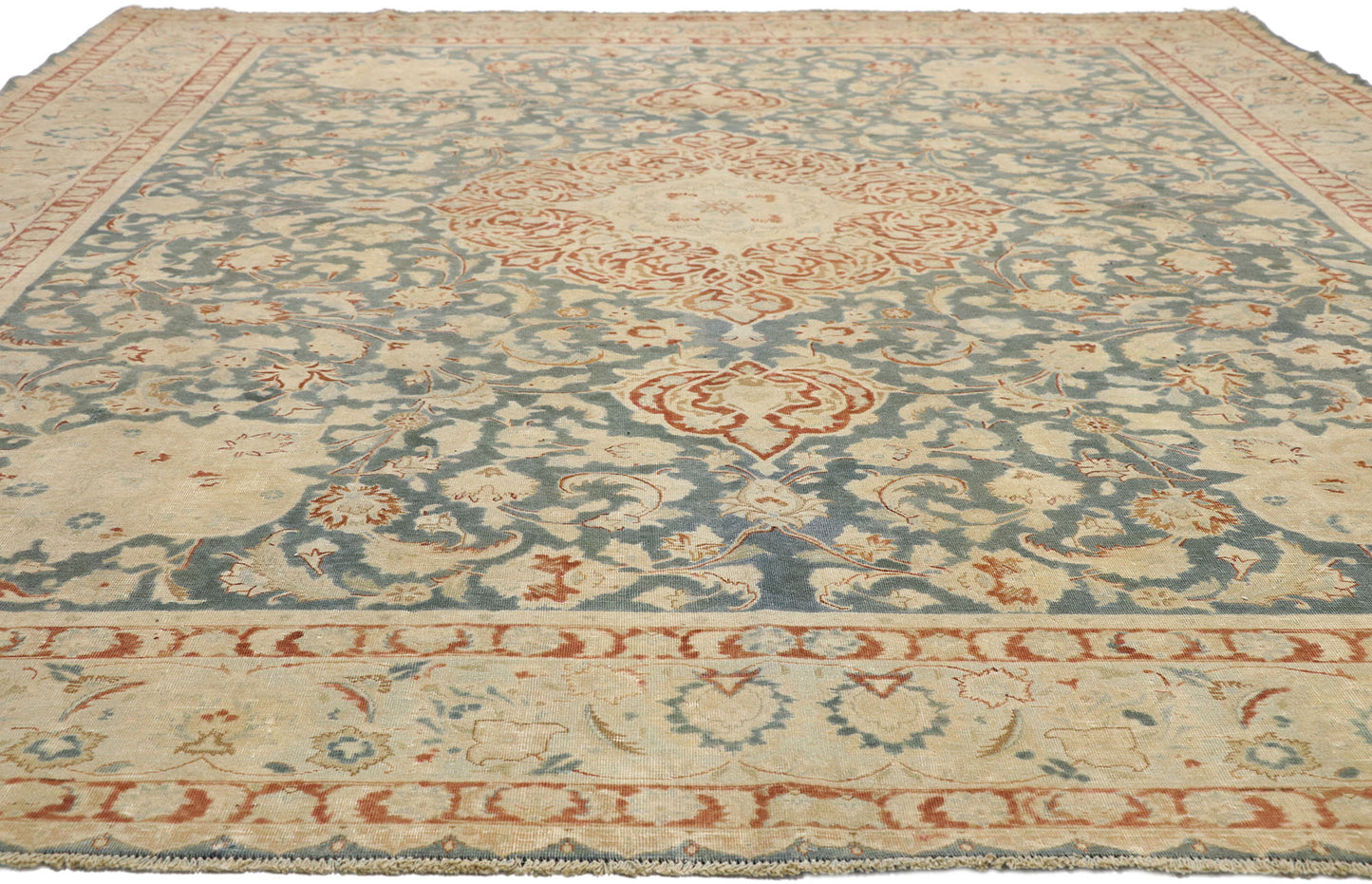 10 x 12 Antique Persian Heriz Rug 52669