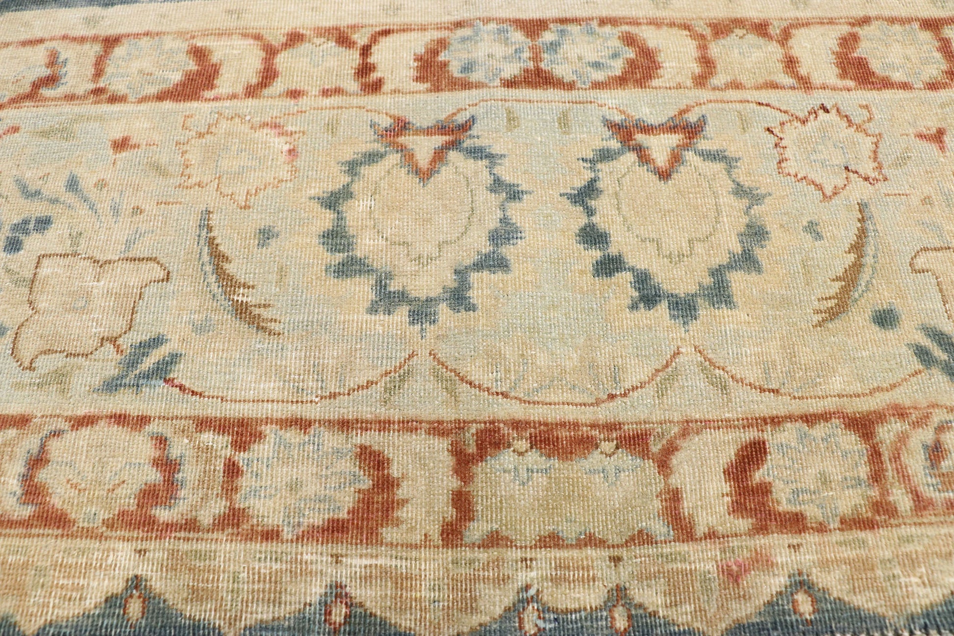 10 x 12 Antique Persian Heriz Rug 52669