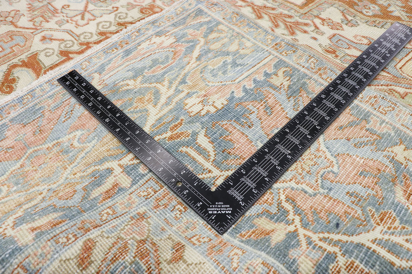 9 x 12 Antique Persian Heriz Rug 52671