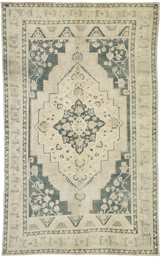 6 x 10 Vintage Oushak Rug 52673