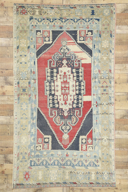 5 x 8 Vintage Oushak Rug 52674
