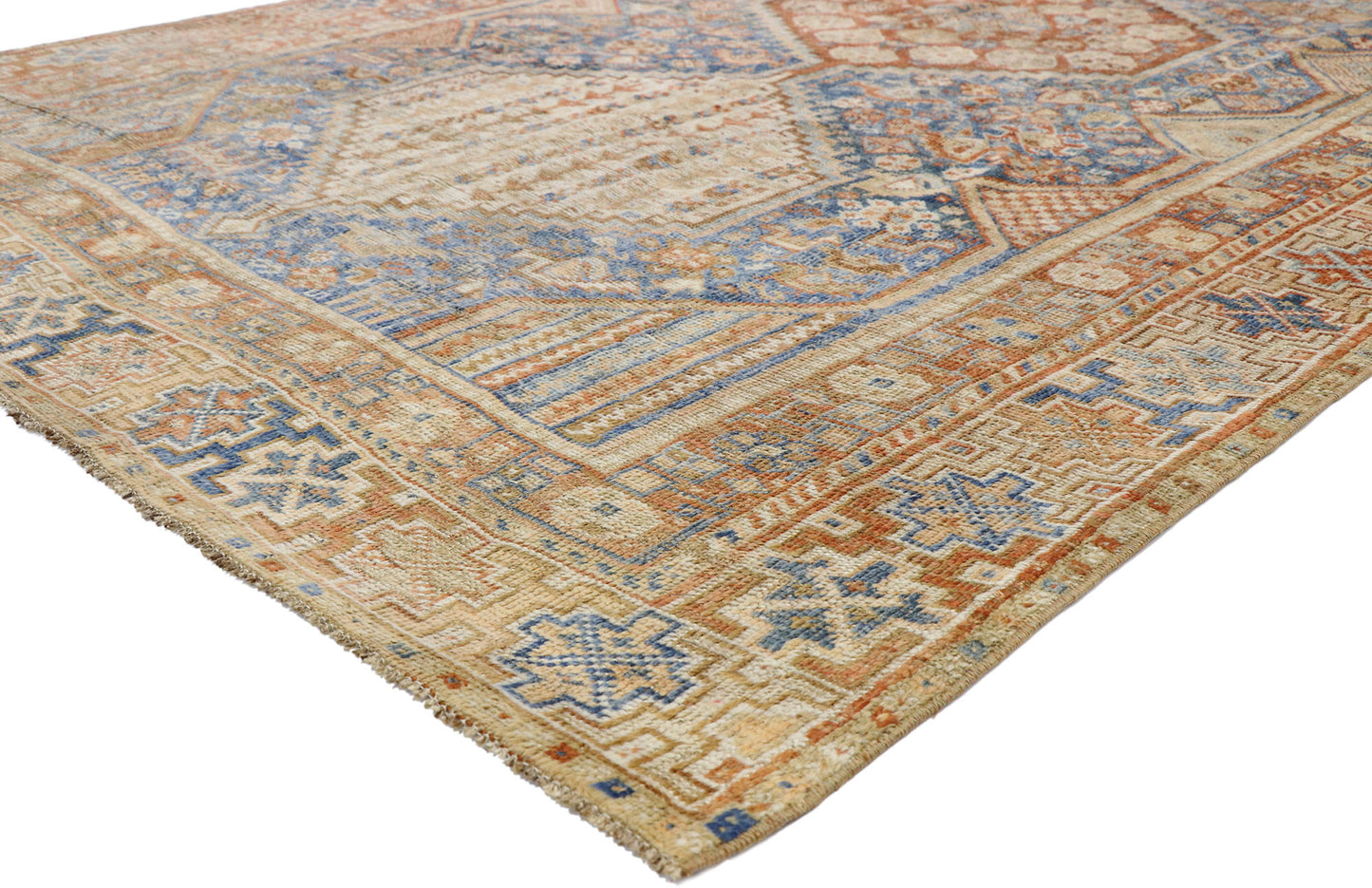 6 x 10 Antique Persian Shiraz Rug 52677
