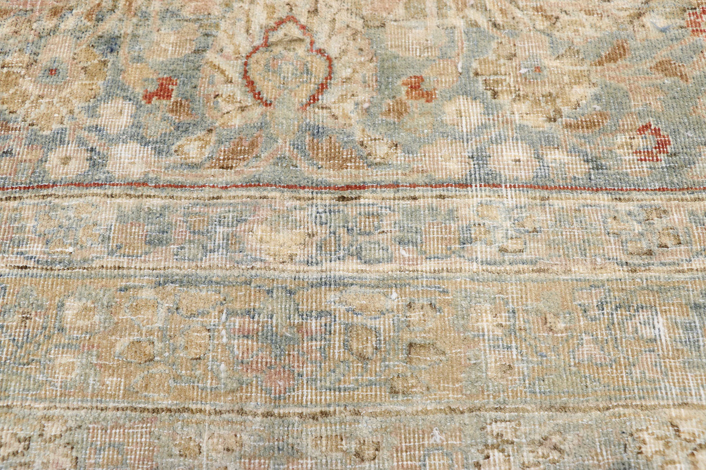 13 x 14 Antique Turkish Khorassan Rug 52678