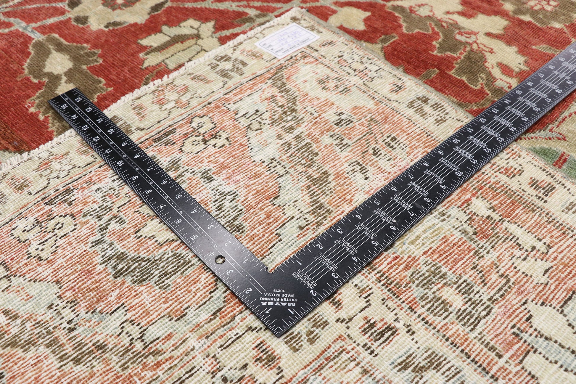 9 x 12 Antique Persian Mahal Rug 52679